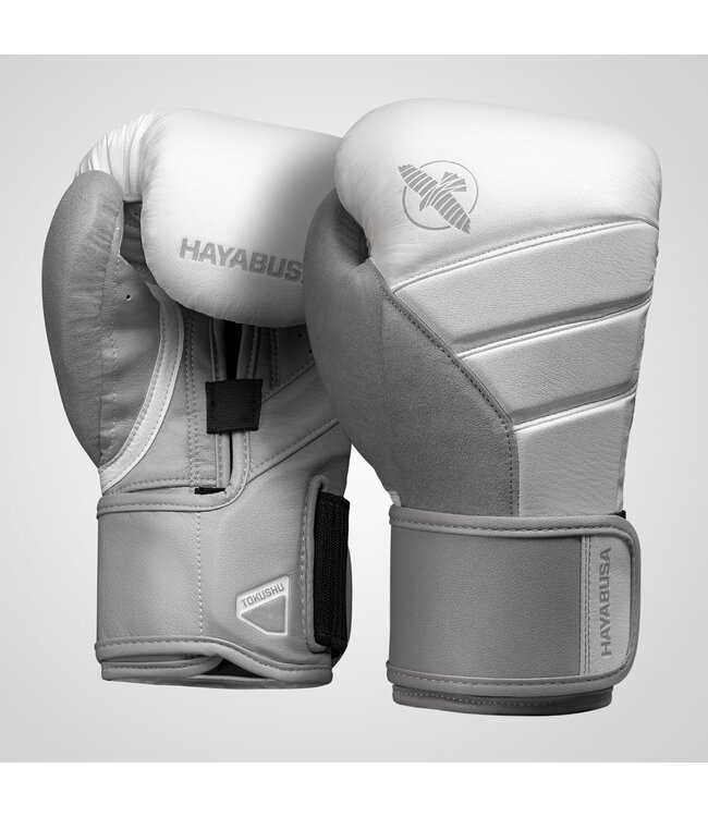 Hayabusa T3 Boxhandschuhe Weiß Grau Fight Store Deutschland