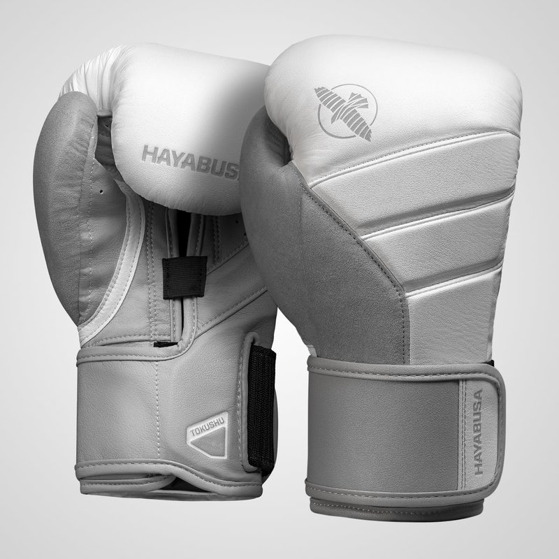Hayabusa Hayabusa Boxing Gloves T3 White Grey Fightstore Europe