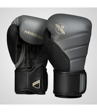 Hayabusa Hayabusa Bokshandschoenen T3 Donkergrijs Zwart Boxing Gloves Hayabusa Hayabusa Bokshandschoenen T3 Donkergrijs Zwart Boxing Gloves