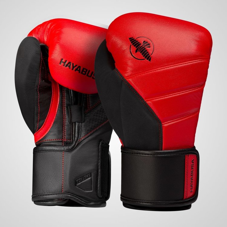 Hayabusa Boxing Gloves T3 Red Black Fightgear Europe FIGHTWEAR SHOP