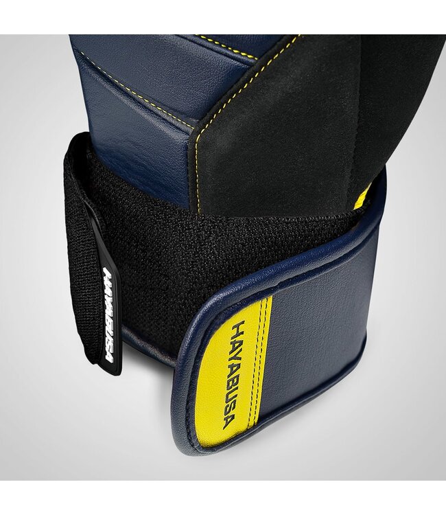 Hayabusa T3 Boxhandschuhe Navy Blau Gelb