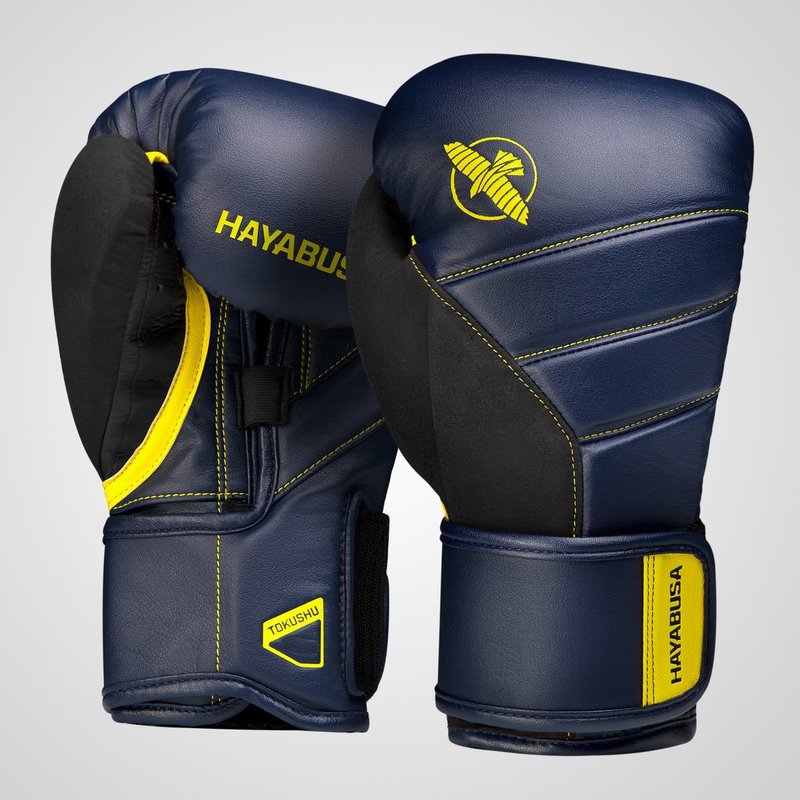 Hayabusa Hayabusa Boxing Gloves T3 Navy Blue Yellow Hayabusa Europe