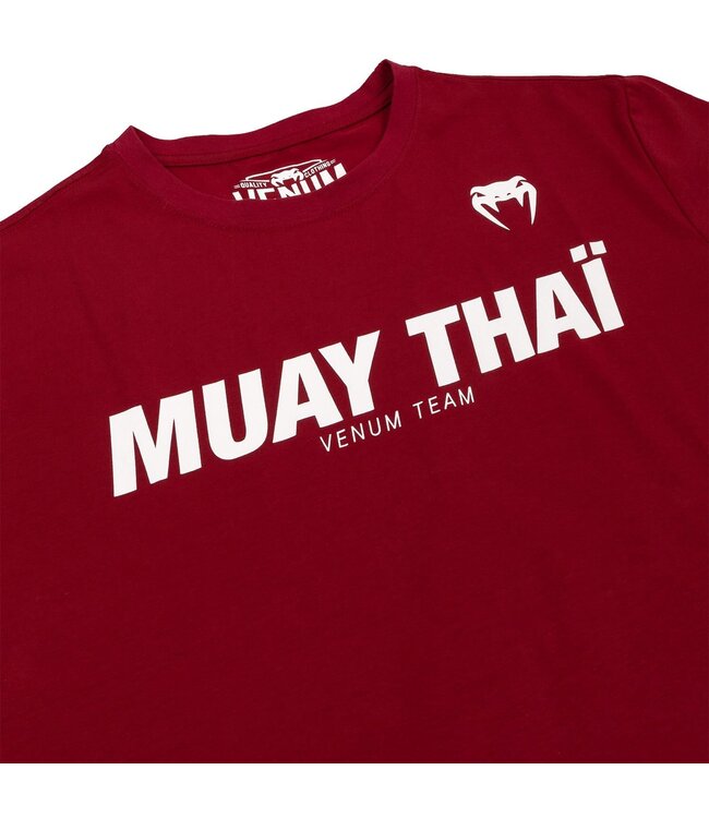 Venum Muay Thai VT Katoenen T-shirts Rood