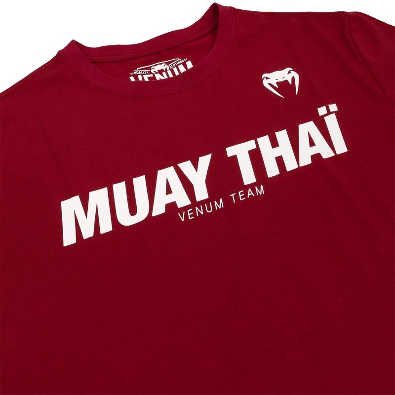 Venum Venum Muay Thai VT Baumwoll T-Shirts Rot