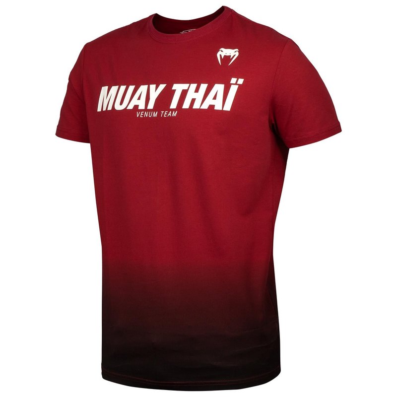 Venum Venum Muay Thai VT Baumwoll T-Shirts Rot