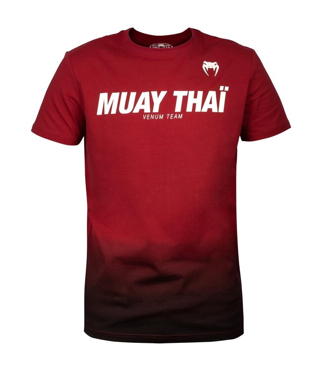 Venum Venum Muay Thai VT Baumwoll T-Shirts Rot