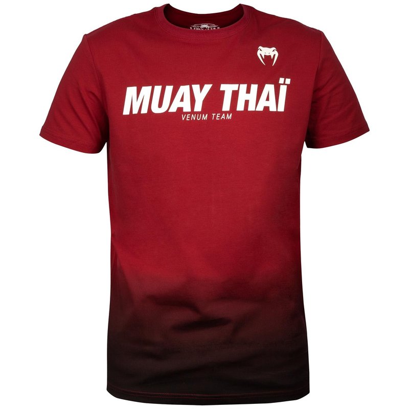 Venum Venum Muay Thai VT Baumwoll T-Shirts Rot