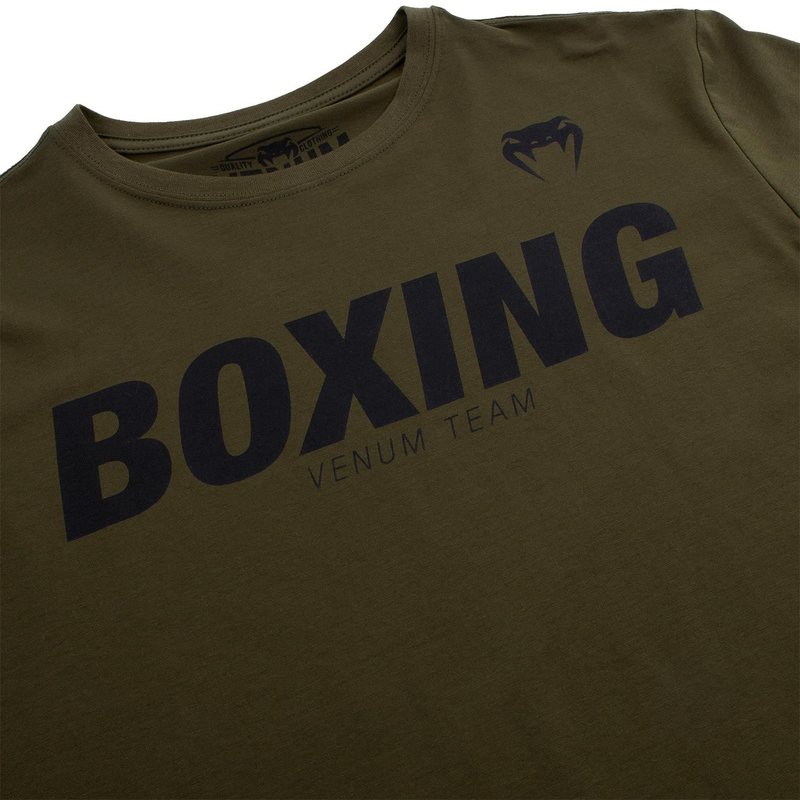 Venum Boxing Clothing Venum VT Boxing T-Shirts Khaki Black