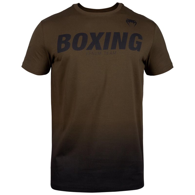 Venum Boxing Clothing Venum VT Boxing T-Shirts Khaki Black