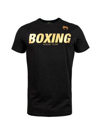 Venum Venum Box-Kleidung Boxing VT T-Shirts Schwarz Gold