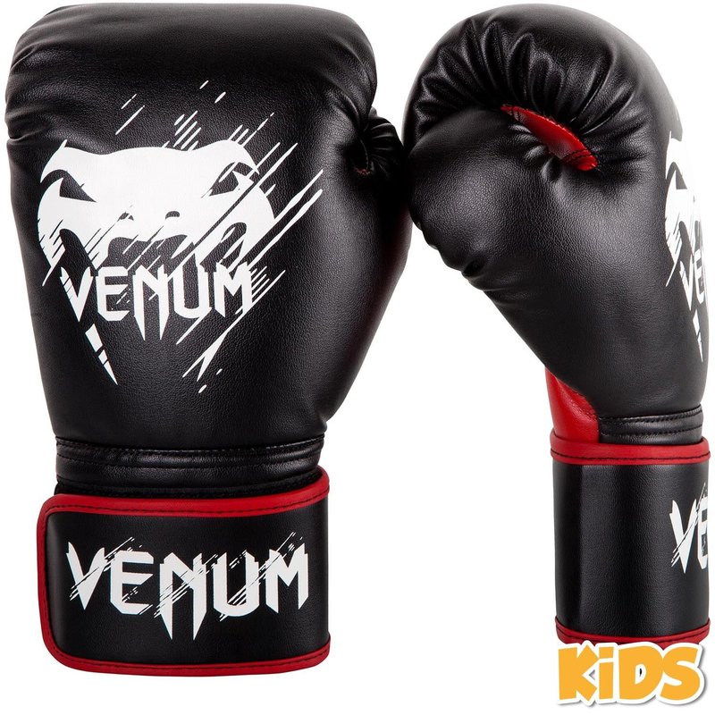 Venum Venum Contender Kinder Bokshandschoenen Zwart Rood