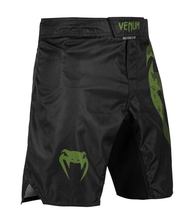 Venum Fight Shorts Light 3.0 Schwarz Grün Camo
