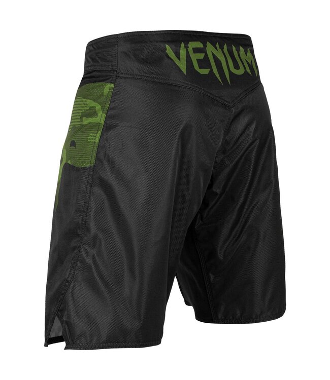 Venum Fight Shorts Light 3.0 Zwart Groen Camo