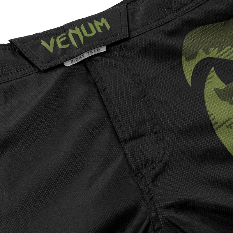 Venum Venum Fight Shorts Light 3.0 Black Green Camo