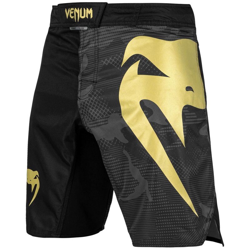 Venum Venum Fight Shorts Light 3.0 Zwart Goud Camo