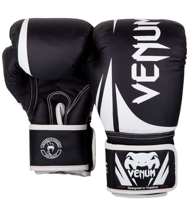 Venum Challenger 2.0 Kids Boxing Gloves Black White