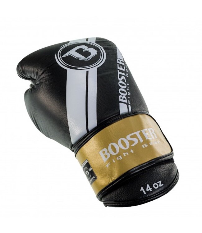 Booster Pro Range Bokshandschoenen BGL V3 Zwart Wit Goud