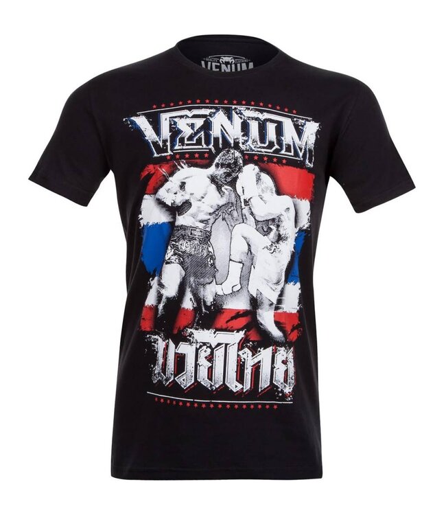 Venum Venum Thai Chok T-Shirt Zwart Kickboksen Venum Fightshop Nederland