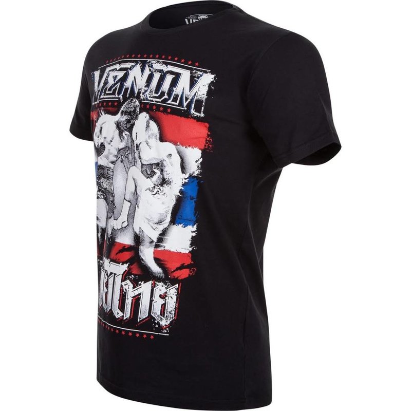 Venum Venum Thai Chok T-Shirt Black Kickboxing Venum Fightshop Europe