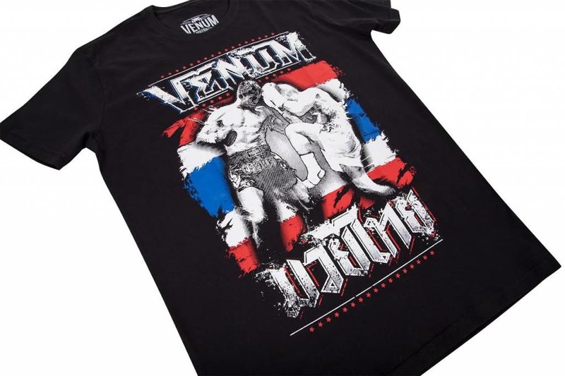 Venum Venum Thai Chok T-Shirt Black Kickboxing Venum Fightshop Europe