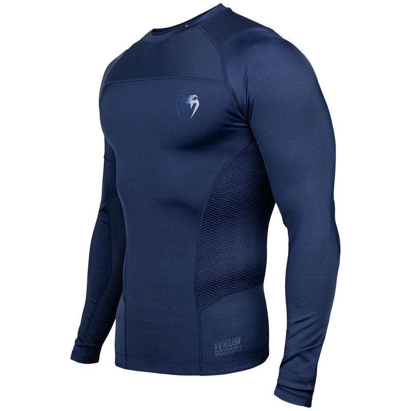 Venum Venum Rashguard Compression Shirt G-Fit L/S Blue