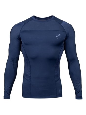 Venum Venum Rashguard Compression Shirt G-Fit L/S Blue