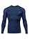 Venum Venum Rashguard Compression Shirt G-Fit L/S Blue