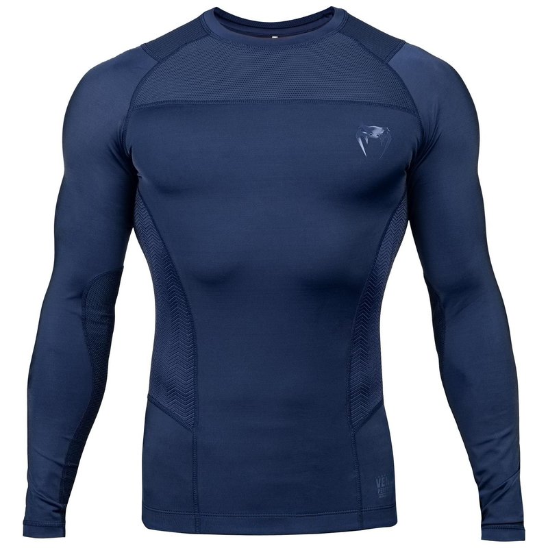 Venum Venum Rashguard Kompressions Shirt G-Fit L/A Blau