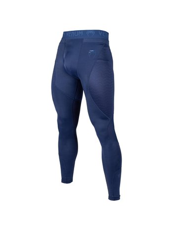 Venum Venum Legging G-Fit Compressiebroek Blauw