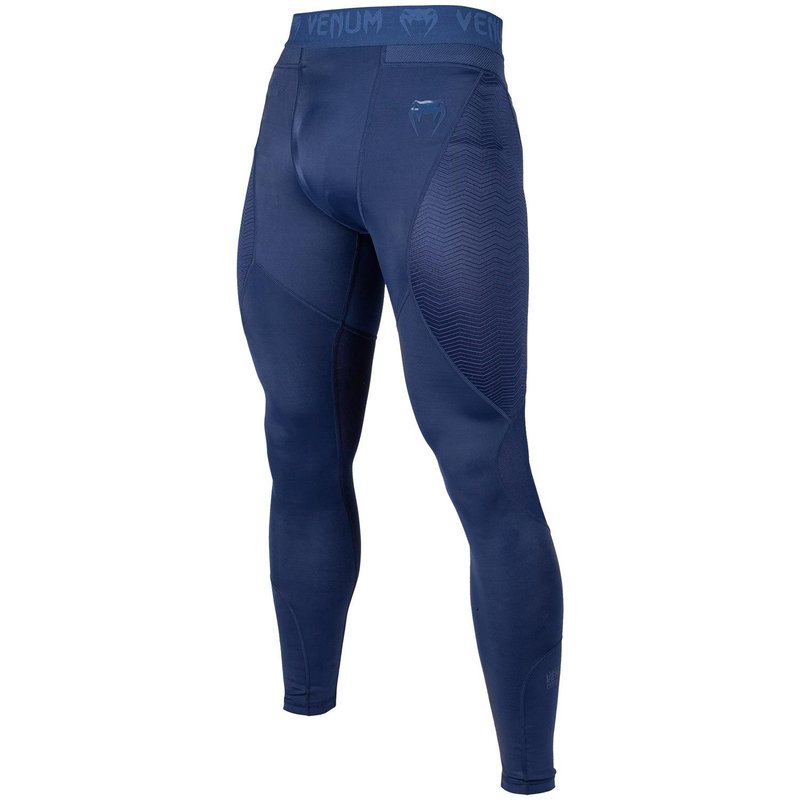 Venum Venum Legging G-Fit Compressiebroek Blauw