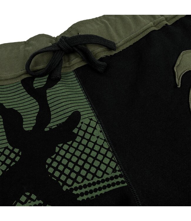 Venum Katoen Trainingsbroek Assault Zwart Camo Groen