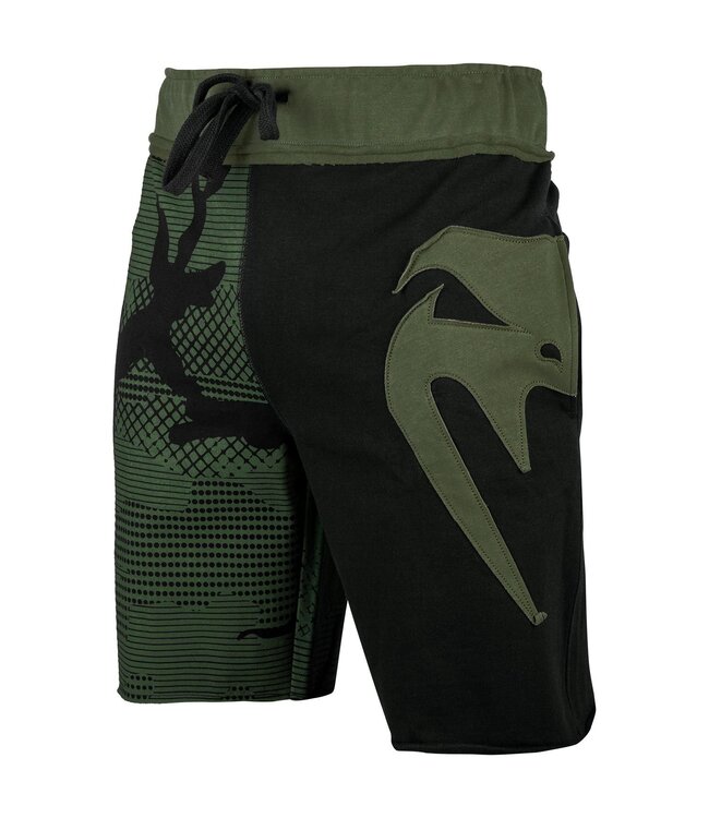 Venum Katoen Trainingsbroek Assault Zwart Camo Groen