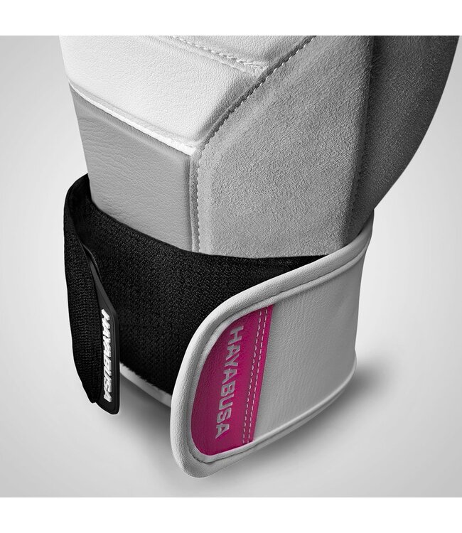 Hayabusa Dames Bokshandschoenen T3 Wit Roze Kickboks Handschoenen