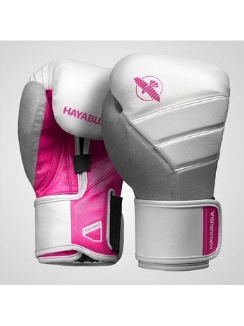 Hayabusa Hayabusa Boxhandschuhe T3 Weiss Rosa Kickboxing Handschuhe Damen