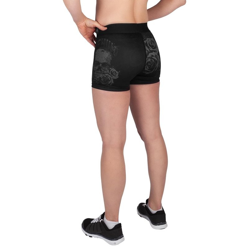 Venum Venum Women Santa Muerte 3.0 Shorts Schwarz Schwarz