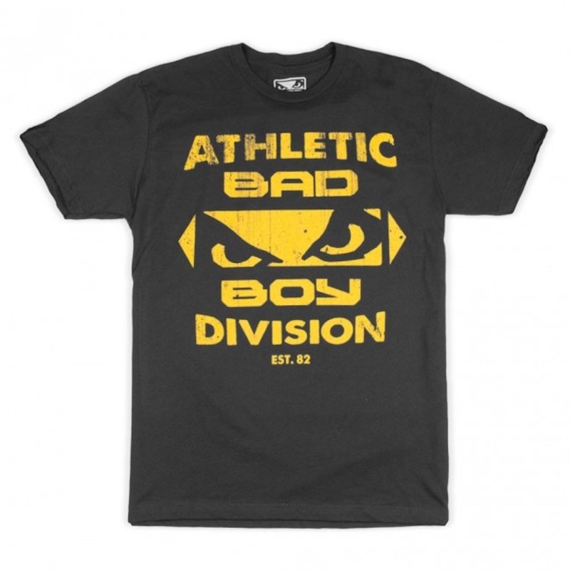 Bad Boy Bad Boy Built T-Shirt Schwarz Gelb