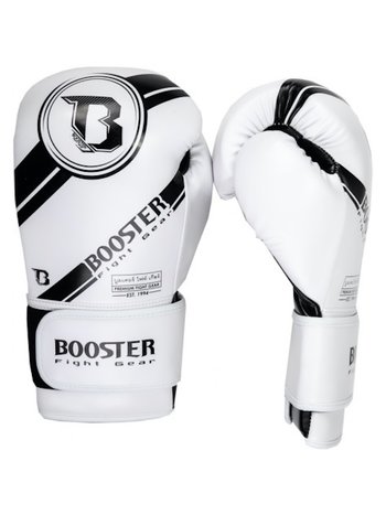 Booster Booster Boxing Gloves BG Premium Striker 2 White Black