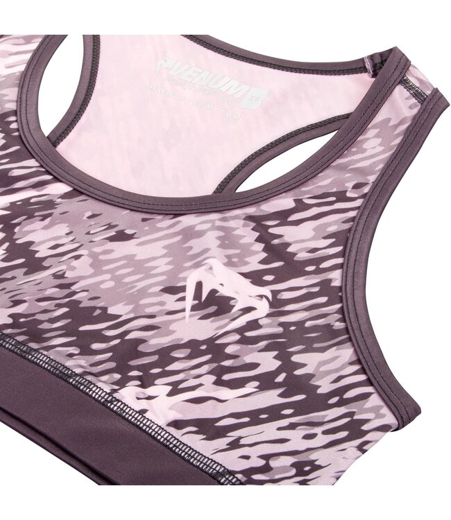 Venum Neo Camo Sports Bra Grey