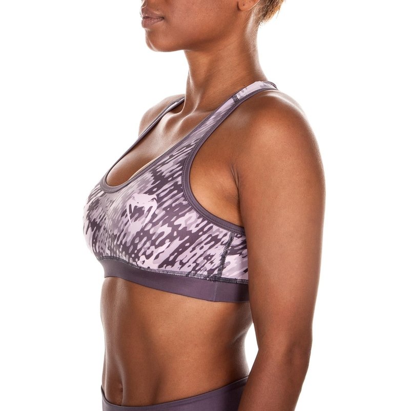 Venum Sparring Seamless Sports Bra - For Women - Navy Blue - Venum