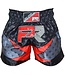 PunchR Evoke Muay Thai Kickbox-Shorts Schwarz Rot