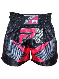 PunchR™  Punch Round Women Muay Thai Short EVOKE Black Pink