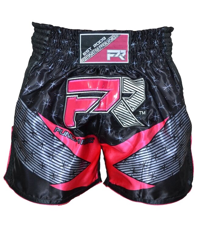 PunchR™  Punch Round Evoke Dames Kickboks Broek Zwart Roze