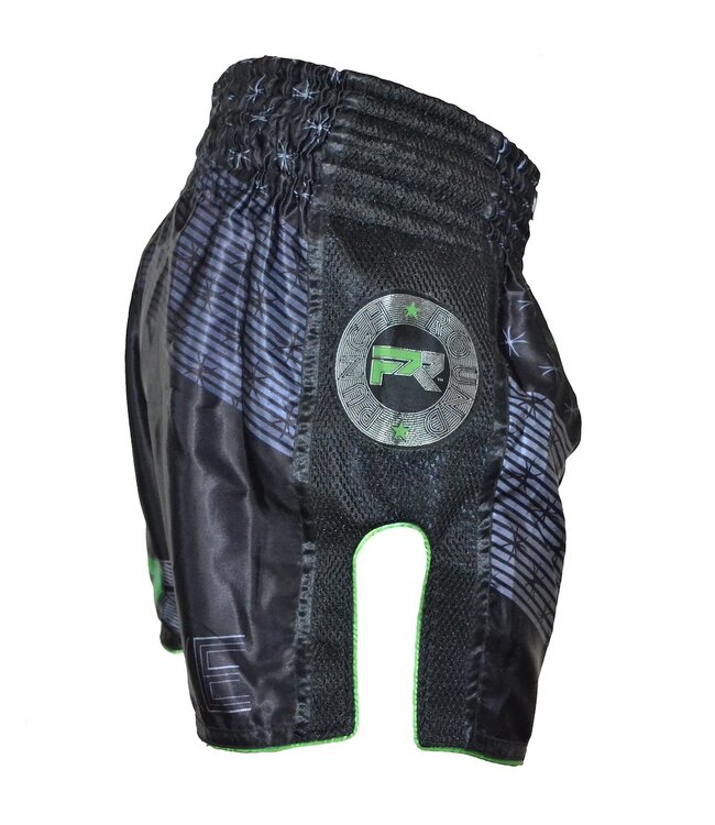 PunchR Evoke Kickboxhose Schwarz Grün