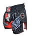 PunchR Evoke Muay Thai Kickboxing Short Zwart Rood