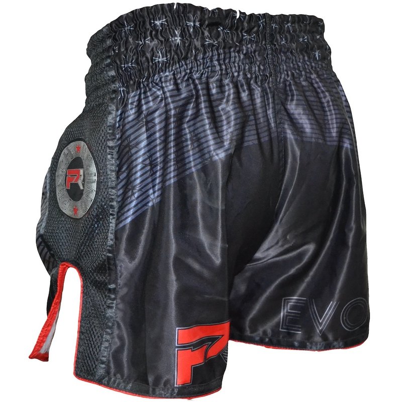 PunchR™  Punch Round Evoke Kickboks Broek Zwart Rood