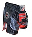 PunchR Evoke Muay Thai Kickboxing Shorts Black Red