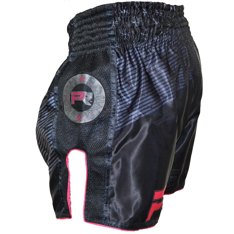 PunchR™  Punch Round Evoke Damen Kickboxing Hose Schwarz Rosa