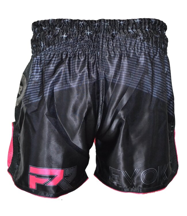 PunchR Evoke Women's Kickboxing Shorts Black Pink