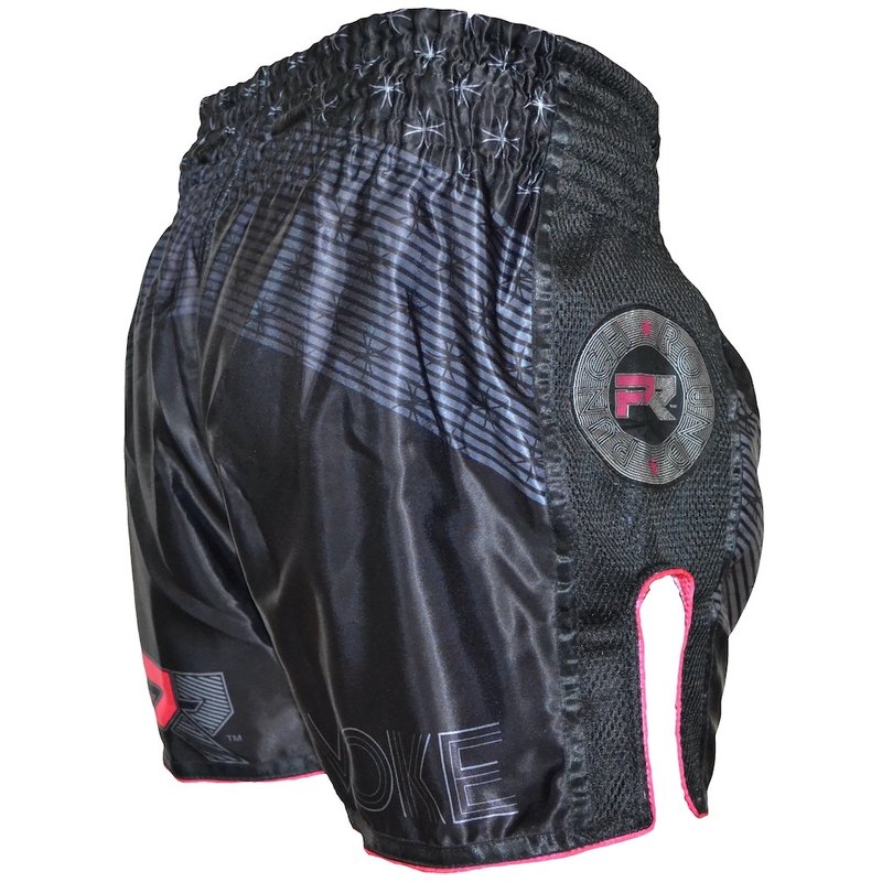 PunchR™  Punch Round Evoke Damen Kickboxing Hose Schwarz Rosa