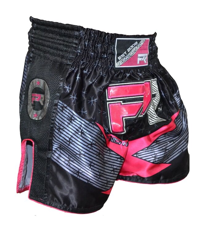 PunchR Evoke Women's Kickboxing Shorts Black Pink